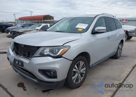 2020 Nissan Pathfinder Sv 2Wd из США, поврежденный, VIN 5N1DR2BN5LC598984